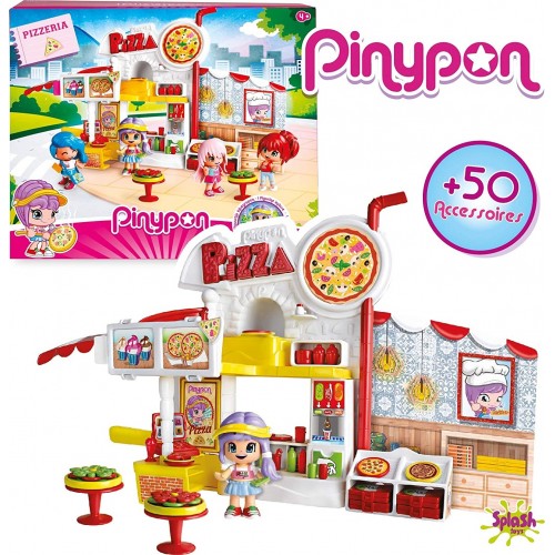 Giochi Preziosi Pinypon – Pizzeria, Game Scene, With 1 Pinypon Figure 700014755A 8410779063571