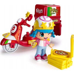 Giochi Preziosi Pinypon Pizza Bike With 1 Pinypon Figure, For Boys And Girls Ages 4 To 8 Famous  Assorted Colour/Model 700014911
