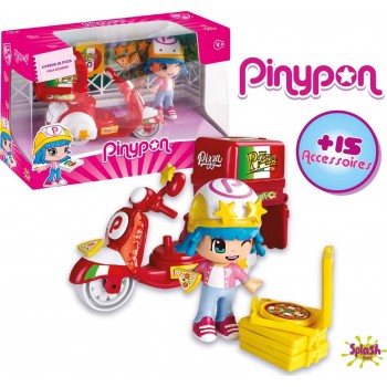 Giochi Preziosi Pinypon Pizza Bike Με 1 Pinypon 700014911 8410779065810
