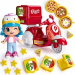 Giochi Preziosi Pinypon Pizza Bike With 1 Pinypon Figure, For Boys And Girls Ages 4 To 8 Famous  Assorted Colour/Model 700014911