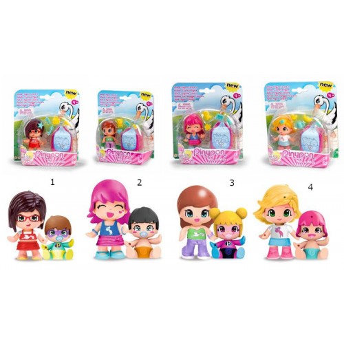 Giochi Preziosi Pinypon Φιγούρα και Μωρό - 1 τμχ 700014088 8410779048608