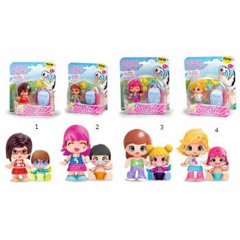 Giochi Preziosi Pinypon Φιγούρα και Μωρό - 1 τμχ 700014088 8410779048608