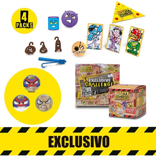 Giochi Preziosi Cha Cha Cha Challenge 4 Pack - Πακέτο 4 Κουτιά Έκπληξη 700017163 8410779102119
