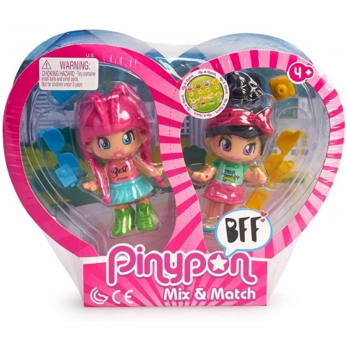Giochi Preziosi Pinypon Διπλή Φιγούρα Best Friends - 1 Τμχ 700015572 8410779076281