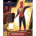 Rubies Official Marvel Iron Spider-Man No Way Home Deluxe Childs Black Gold And Red Costume 702749S 883028453443