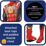 Rubies Official Marvel Iron Spider-Man No Way Home Deluxe Childs Black Gold And Red Costume 702749M 883028453436