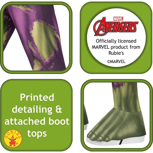Rubies Marvel Official Children Hulk HS 702025S 883028412334