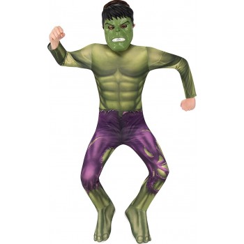 Rubies Official Marvel Avengers Hulk Classic Childs Costume, Kids Superhero Fancy Dress 702025M 883028412327