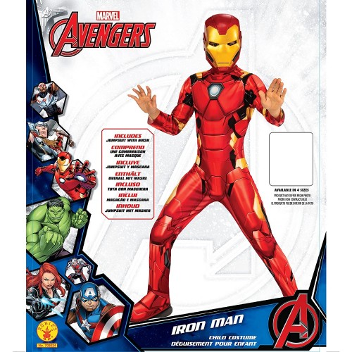 Rubies Official Marvel Avengers Iron Man HS 702024M 883028412297