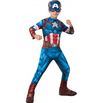 Rubies Official Marvel Avengers Captain America Classic 702563S 883028442133