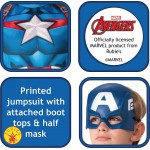 Rubies Official Marvel Avengers Captain America Classic Childs Costume, Kids Superhero Fancy Dress 702563S 883028442133