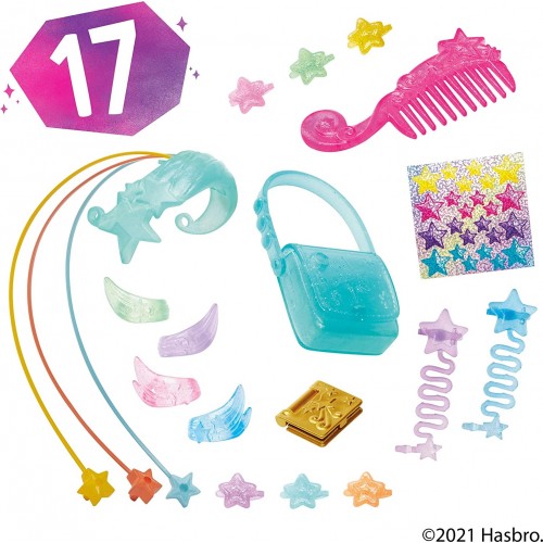 Hasbro My Little Pony A New Generation Rainbow Reveal Sunny Starscout - 6-Inch Orange Pony, 17 Accessories F1794 5010993837045