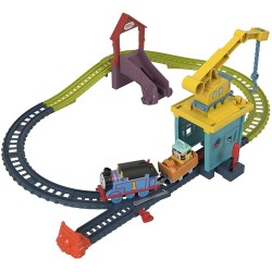 Mattel Thomas And Friends Fix Em Up Πίστα Και Σταθμός Επισκευών Με Την Κάρλι Και Τη Σάντι HDY58 194735035465