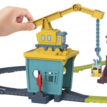 Mattel Thomas And Friends Fix Em Up Train And Track Set With Motorized Engine HDY58 194735035465