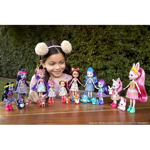 Mattel Enchantimals Mini Dolls & Collections, Multicolored HCF79 / HCF80 194735009015