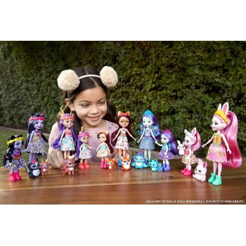 Mattel Enchantimals Mini Dolls & Collections, Multicolored HCF79 / HCF80 194735009015