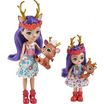Mattel Enchantimals Mini Dolls & Collections, Multicolored HCF79 / HCF80 194735009015
