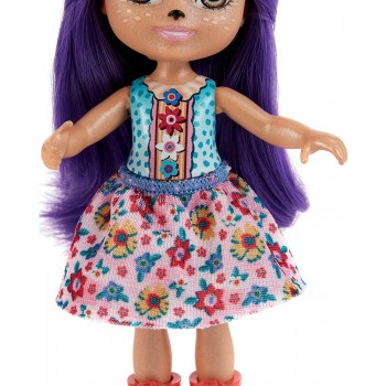 Mattel Enchantimals Μίνι Κούκλες & Συλλογές Κούκλα Και Αδελφάκι Danessa Deer, Sprint, Danetta Deer & Fleet HCF79 / HCF80 1947350