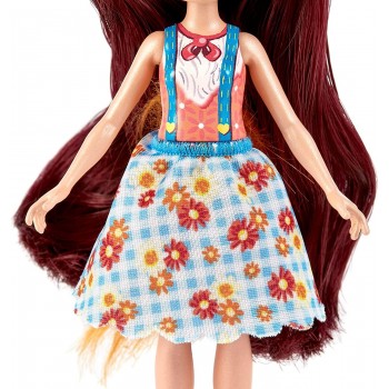 Mattel Enchantimals Felicity & Feana Fox Sister Dolls 6-In 4-In 2 Animal Figures, Removable Skirt And Accessories HCF79 / HCF81 