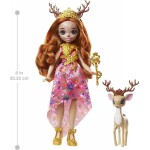 Mattel Royal Enchantimals Queen Daviana Doll 8-In & Grassy Deer Figure, Fashions And Accessories GYJ11 / GYJ12 887961972719