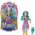 Mattel Royal Enchantimals Queen Paradise Doll 8-In & Rainbow Peacock Μεγάλη Κούκλα Με Αξεσουάρ GYJ11 / GYJ14 887961972726
