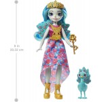 Mattel Royal Enchantimals Queen Paradise Doll 8-In & Rainbow Peacock Figure, Fashions And Accessories GYJ11 / GYJ14 887961972726