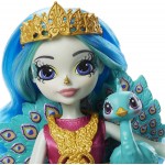 Mattel Royal Enchantimals Queen Paradise Doll 8-In & Rainbow Peacock Μεγάλη Κούκλα Με Αξεσουάρ GYJ11 / GYJ14 887961972726