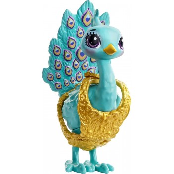 Mattel Royal Enchantimals Queen Paradise Doll 8-In & Rainbow Peacock Figure, Fashions And Accessories GYJ11 / GYJ14 887961972726