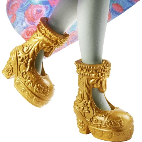 Mattel Royal Enchantimals Queen Paradise Doll 8-In & Rainbow Peacock Figure, Fashions And Accessories GYJ11 / GYJ14 887961972726