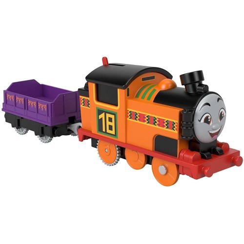Mattel Thomas & Friends Nia Motorized Toy Train Engine For Preschool Kids Ages 3 Years And Older HFX96 / HDY63 194735035441