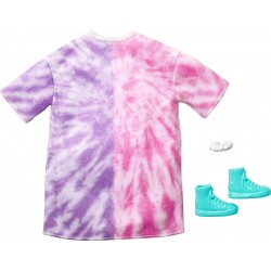 Mattel Barbie Fashion Pack Oversized Sweatshirt Dress + Shoes Bracelet GWD96 / HBV31 194735002191