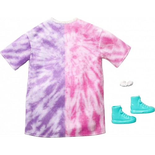 Mattel Barbie Fashion Pack Oversized Sweatshirt Dress + Shoes Bracelet GWD96 / HBV31 194735002191