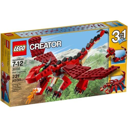 LEGO CREATOR Red Creatures Κόκκινα Πλάσματα 31032 5702015348119