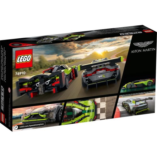 LEGO Speed Champions Aston Martin Valkyrie Amr Pro Και Vantage Gt3 76910 5702017160849