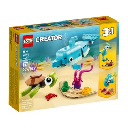 LEGO Creator Δελφίνι Και Χελώνα 31128 5702017117423
