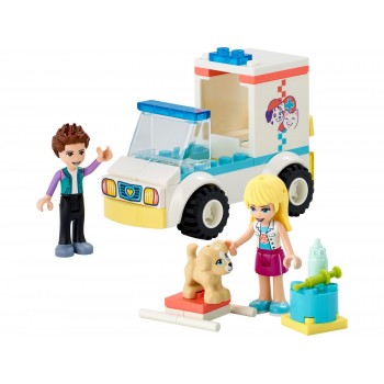 LEGO Friends Ασθενοφόρο Κλινικής Κατοικίδιων Ζώων 41694 5702017115153