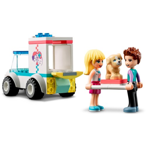 LEGO Friends Ασθενοφόρο Κλινικής Κατοικίδιων Ζώων 41694 5702017115153