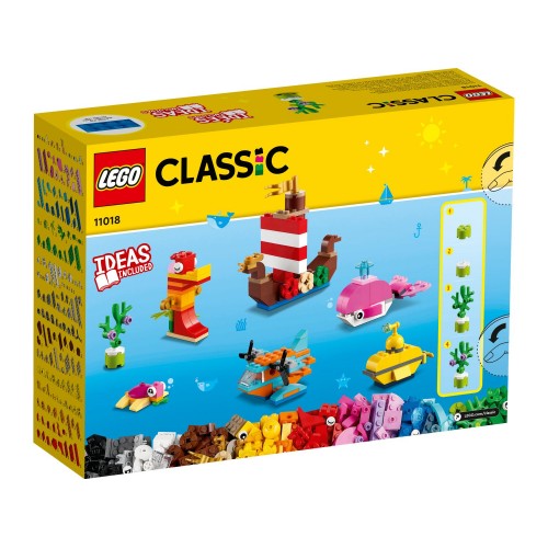 LEGO Classic Δημιουργική Θαλασσινή Διασκέδαση 11018 5702017117591