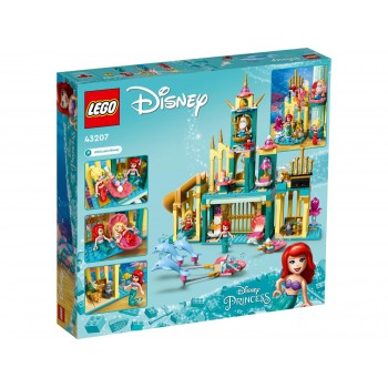 LEGO Disney Υποθαλάσσιο Παλάτι Της Άριελ 43207 5702017154343