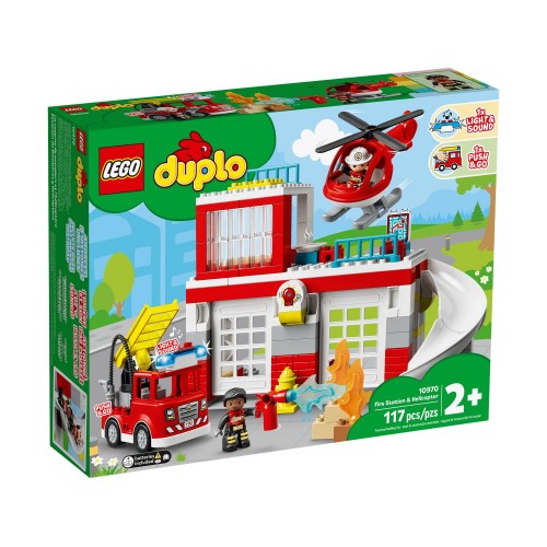 LEGO Duplo Πυροσβεστικός Σταθμός & Ελικόπτερο 10970 5702017153681