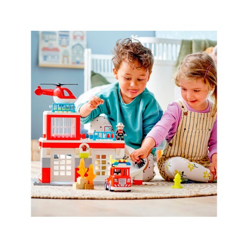 LEGO Duplo Fire Station & Helicopter 10970 5702017153681