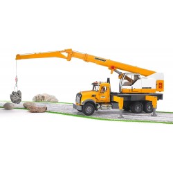 bruder MACK Granite Liebherr Crane Truck 2818 4001702028183