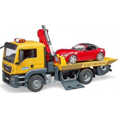 bruder Man Tgs Tow Truck Recovery Vehicle Roadster BR003750 4001702037505