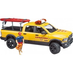 bruder Ram 2500 Power Wagon Lifeguard With Figure And Paddleboard BR002506 4001702025069