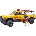 bruder Ram 2500 Power Wagon Lifeguard With Figure And Paddleboard BR002506 4001702025069