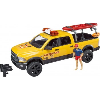 bruder Ram 2500 Power Wagon Lifeguard With Figure And Paddleboard BR002506 4001702025069