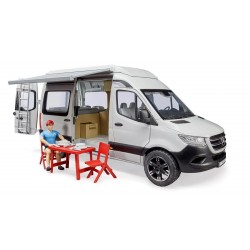 bruder Mercedes Benz Sprinter Camper Van With Driver And Accessories 2672 4001702026721
