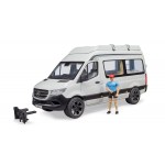 bruder Mercedes Benz Sprinter Camper Van With Driver And Accessories 2672 4001702026721