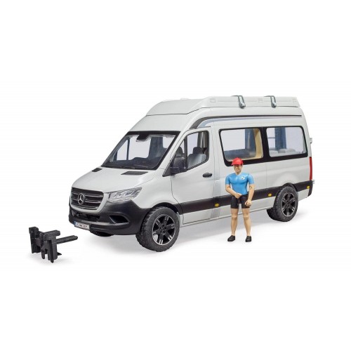 bruder Mercedes Benz Sprinter Camper Van Φορτηγό Με Οδηγό Και Εξοπλισμό 2672 4001702026721