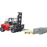 bruder Linde Ht160d Stacker With Pallet And Cages BR002513 4001702025137